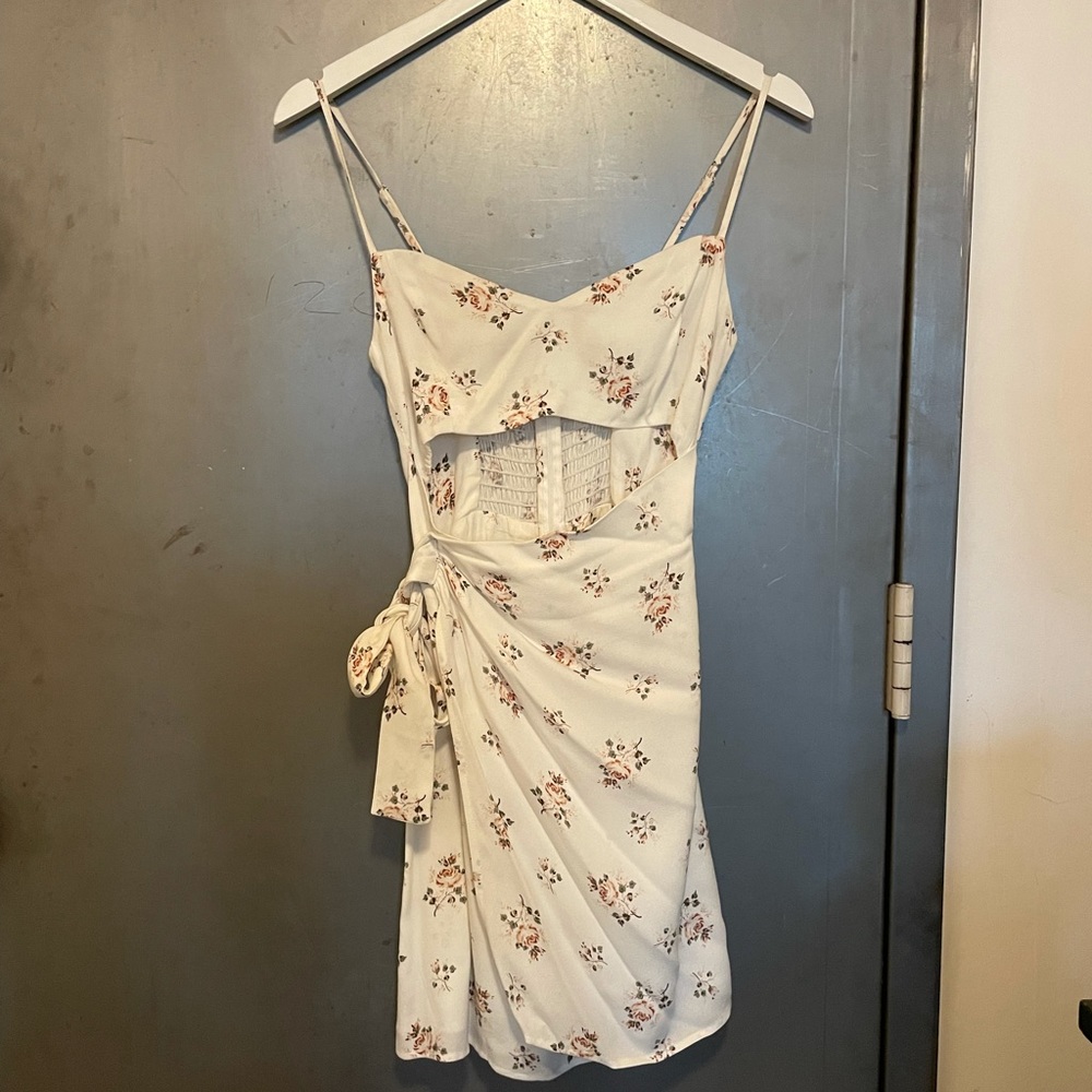 Reformation Floral Mini Dress size 2